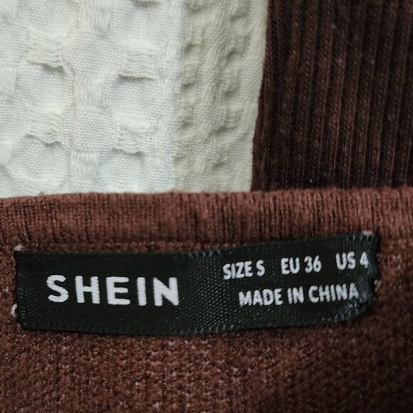 SHEIN and Live in the Moment Brown Crop Top Y2K Bundle of Tops Size Small - Picture 5 of 12